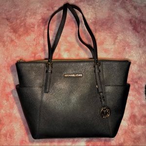 Black Michael Kors Tote Bag